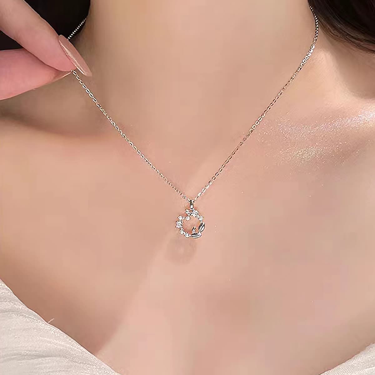 Ожерелье DTOTO ins S999 - изображение 5