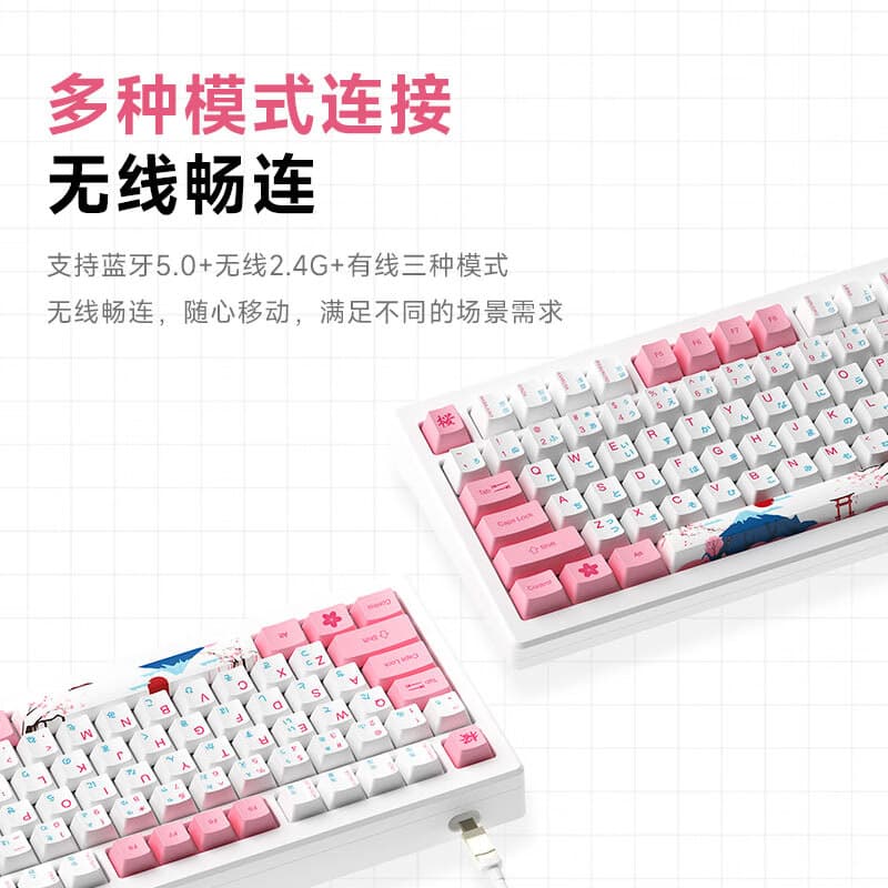 AKKO MOD007B-HE PC 82 Gasket RGB - изображение 3