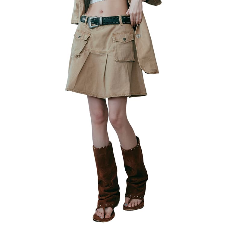 Guuka Hero Женские Короткие Юбки Карго Женские - изображение 6