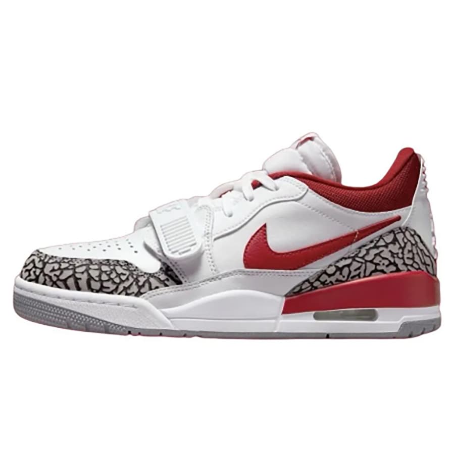 Ретро баскетбольные кроссовки Jordan Legacy 312 Low Gym Red CNY - изображение 7