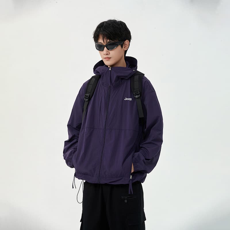 Легкая ветровка Jeep Ice Peak Sun Protection Collection Одежда с защитой от солнца Мужская - изображение 3
