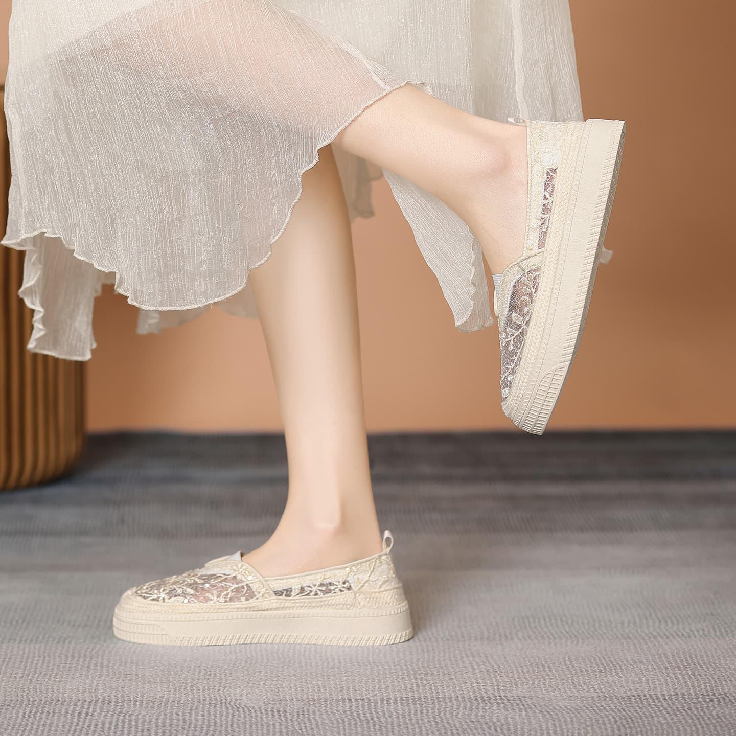 Кроссовки ZHR CHANEL Inspired Коллекция Повседневная обувь Низкий Топ Женский - изображение 5