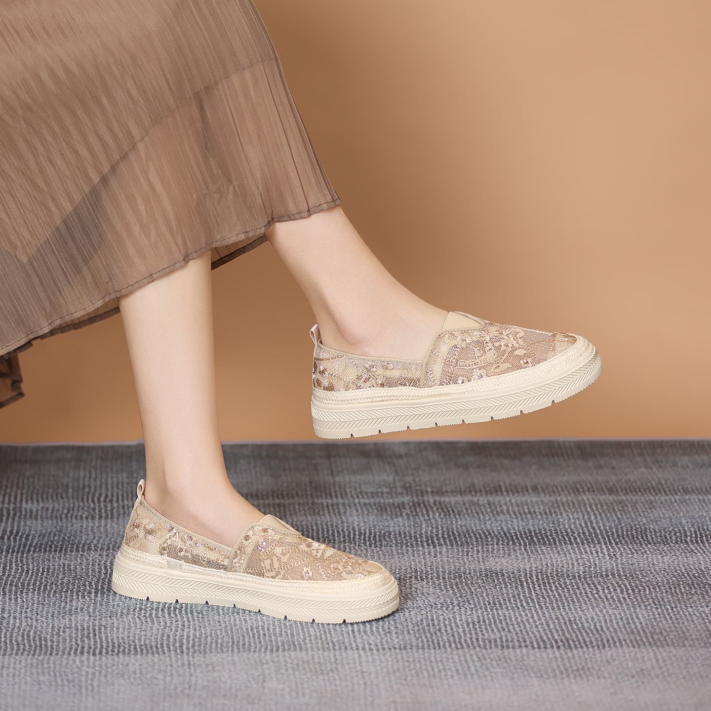 Кроссовки ZHR CHANEL Inspired Коллекция Устойчивая к истиранию Легкая Дышащая Противоскользящая Низкий Топ Повседневная Обувь - изображение 4