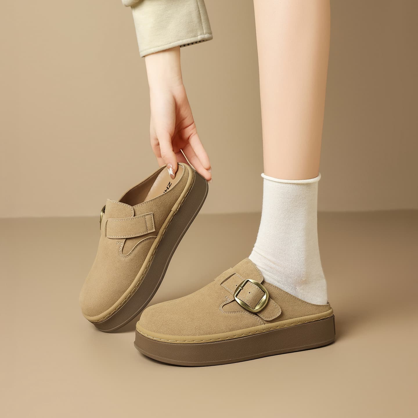 Сандалии ZHR Резина Обувь Birkenstock Женская - изображение 4