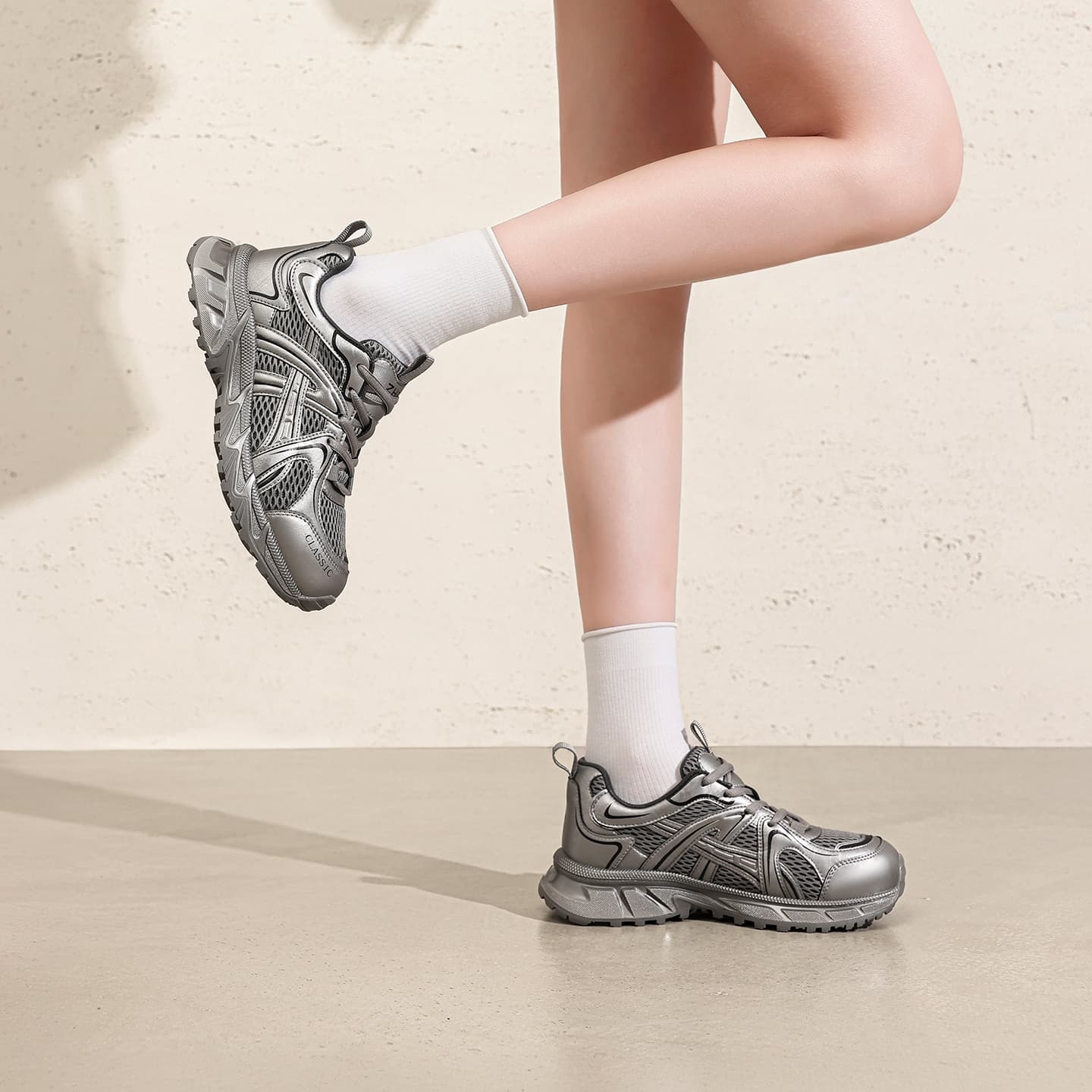 Кроссовки ZHR Chunky Sneakers Low Top Women's - изображение 6
