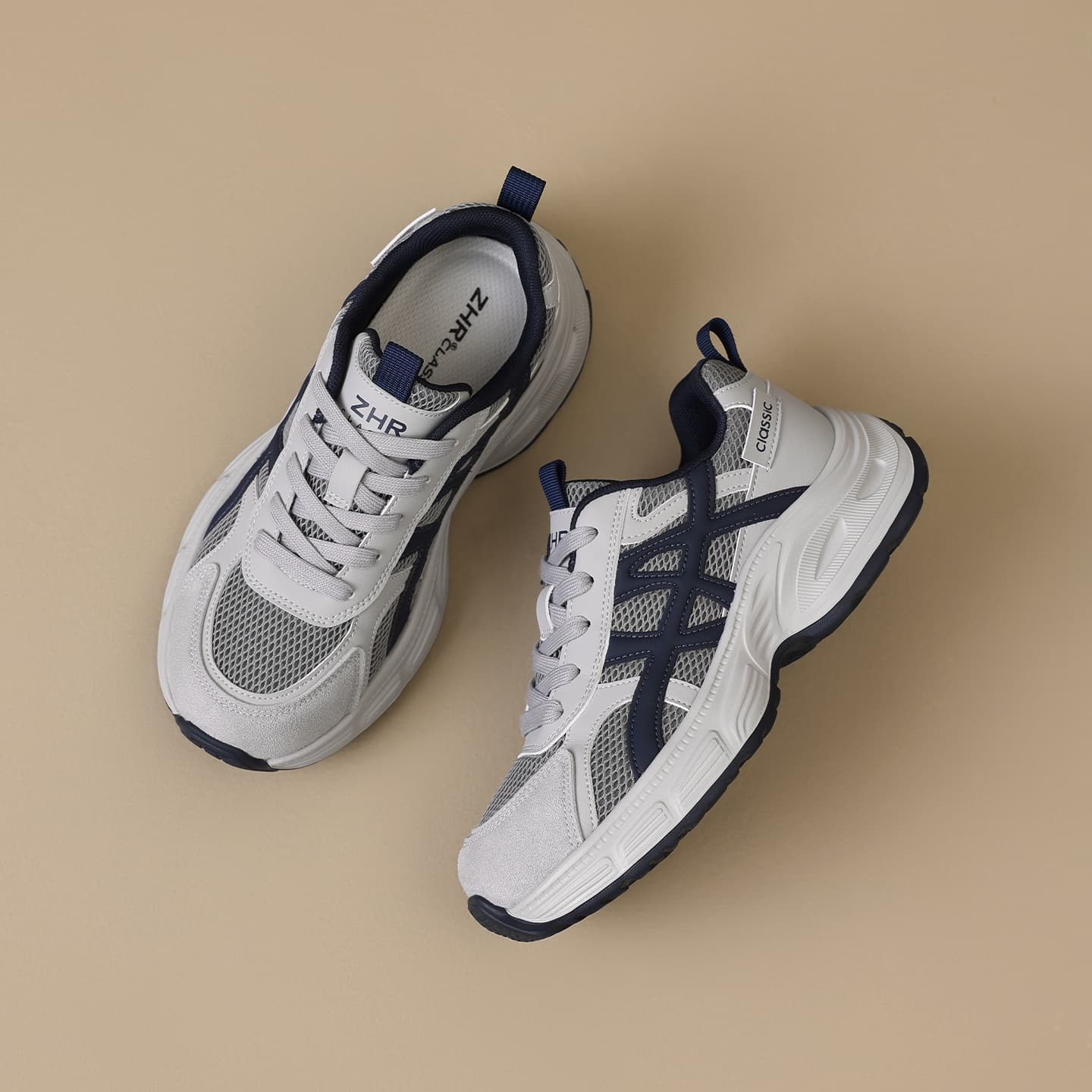 Кроссовки ZHR Chunky Sneakers Low Top Women's - изображение 5