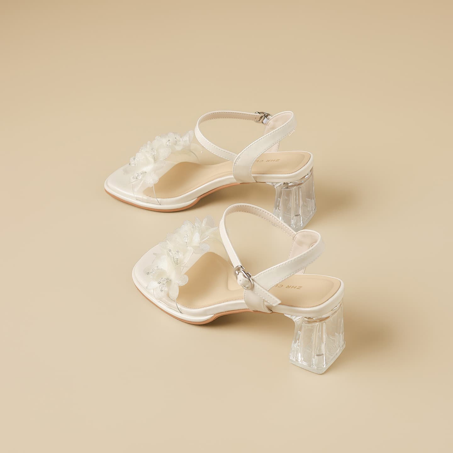 Шлёпанцы ZHR Floral Collection One Шнуровые Сандалии Женские - изображение 6