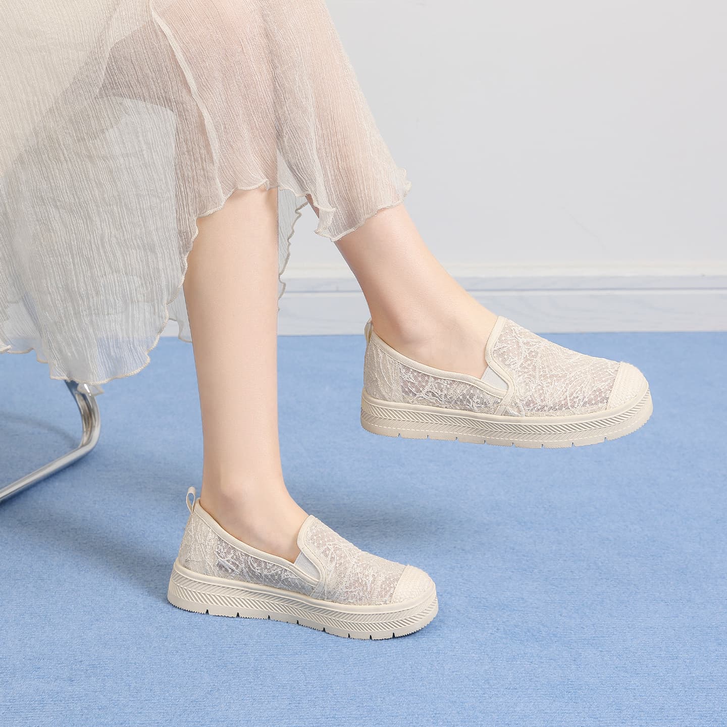 ZHR Espadrilles Beige Women's - изображение 4