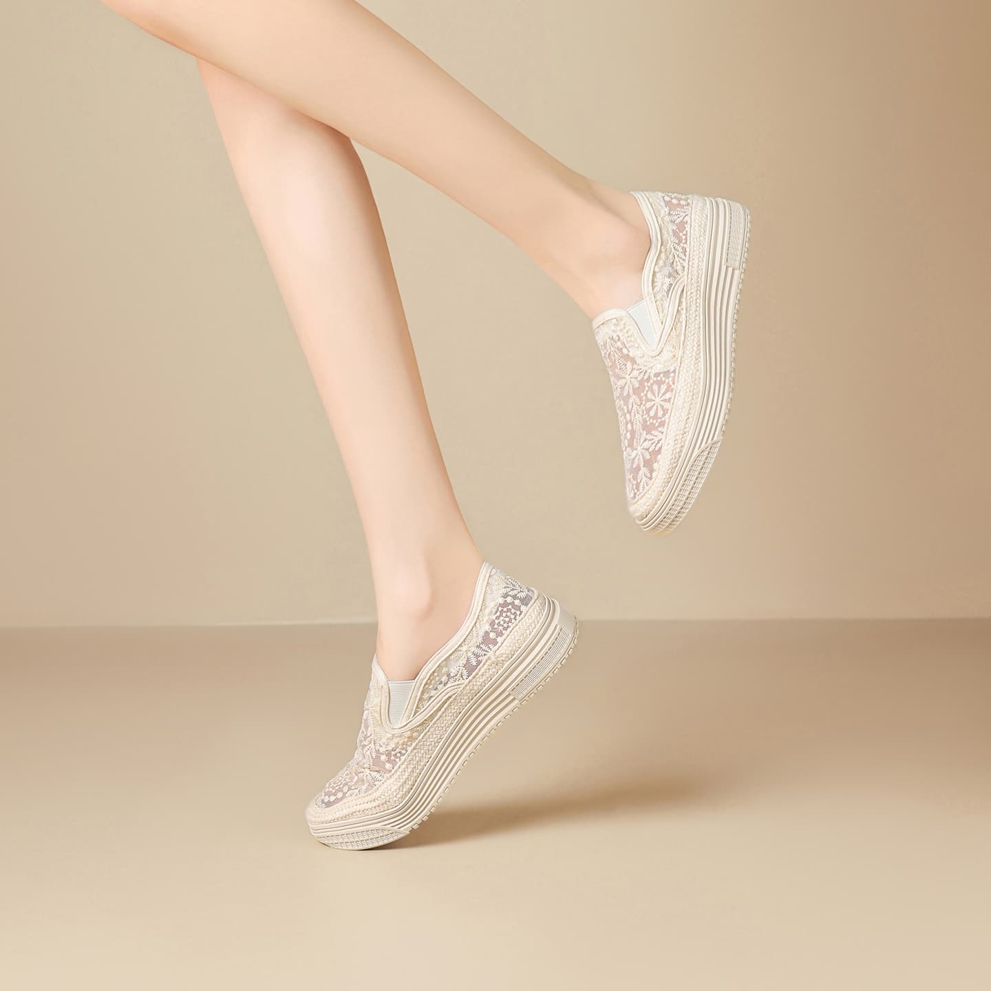 ZHR Espadrilles Beige Women's - изображение 4