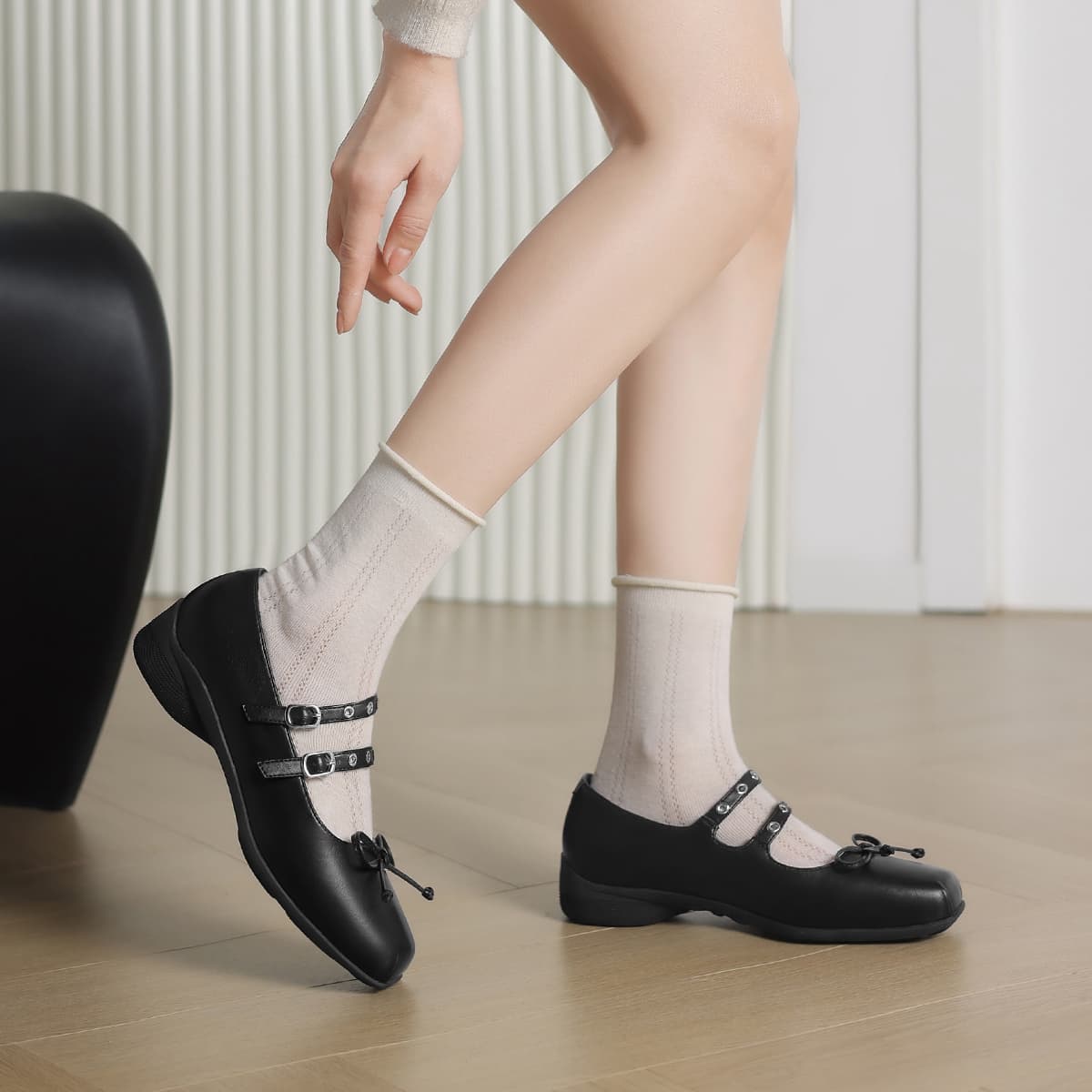 ZHR Mary Jane Shoes 3 см Женские - изображение 9