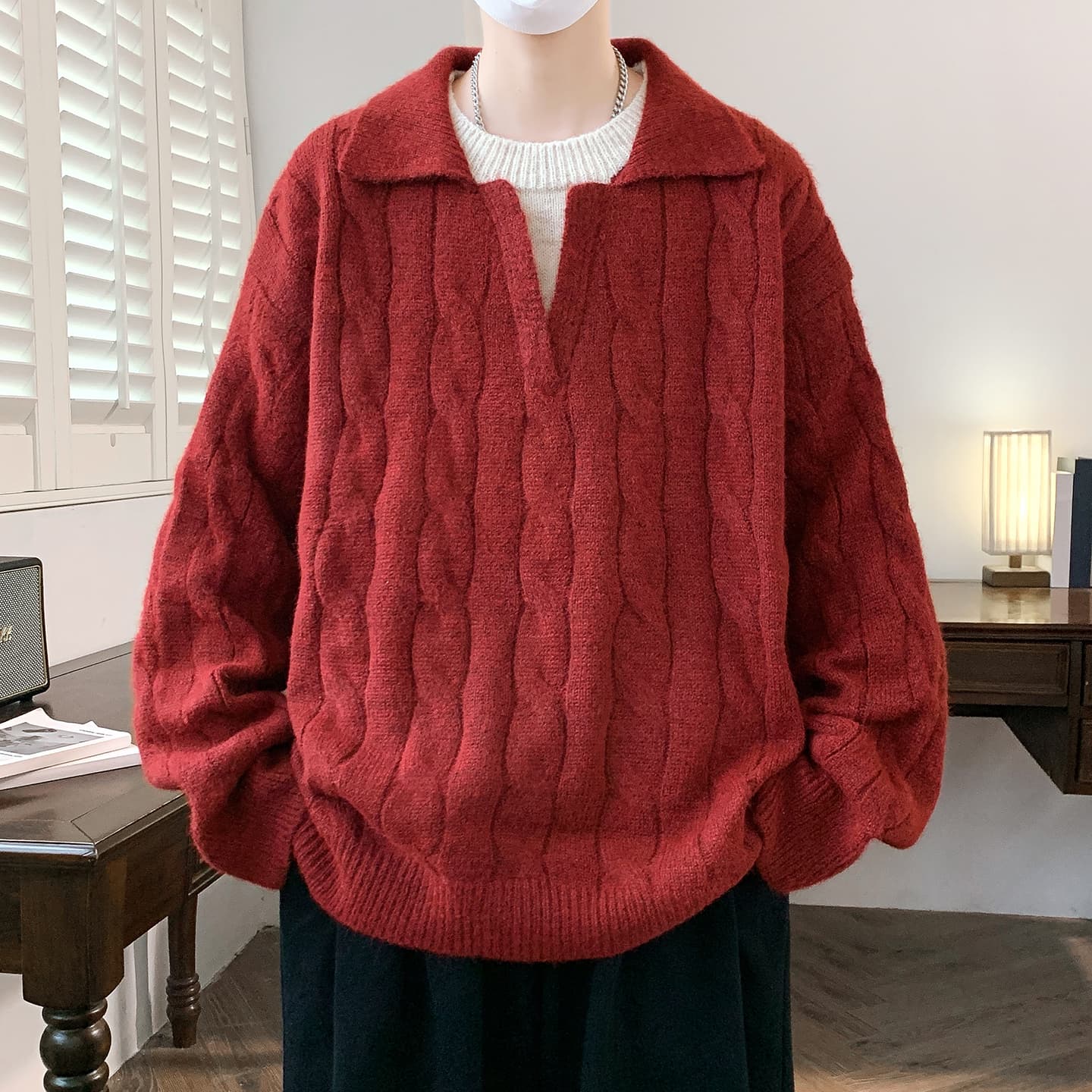 Кофта Jeep Red Unisex Свитеры - изображение 3