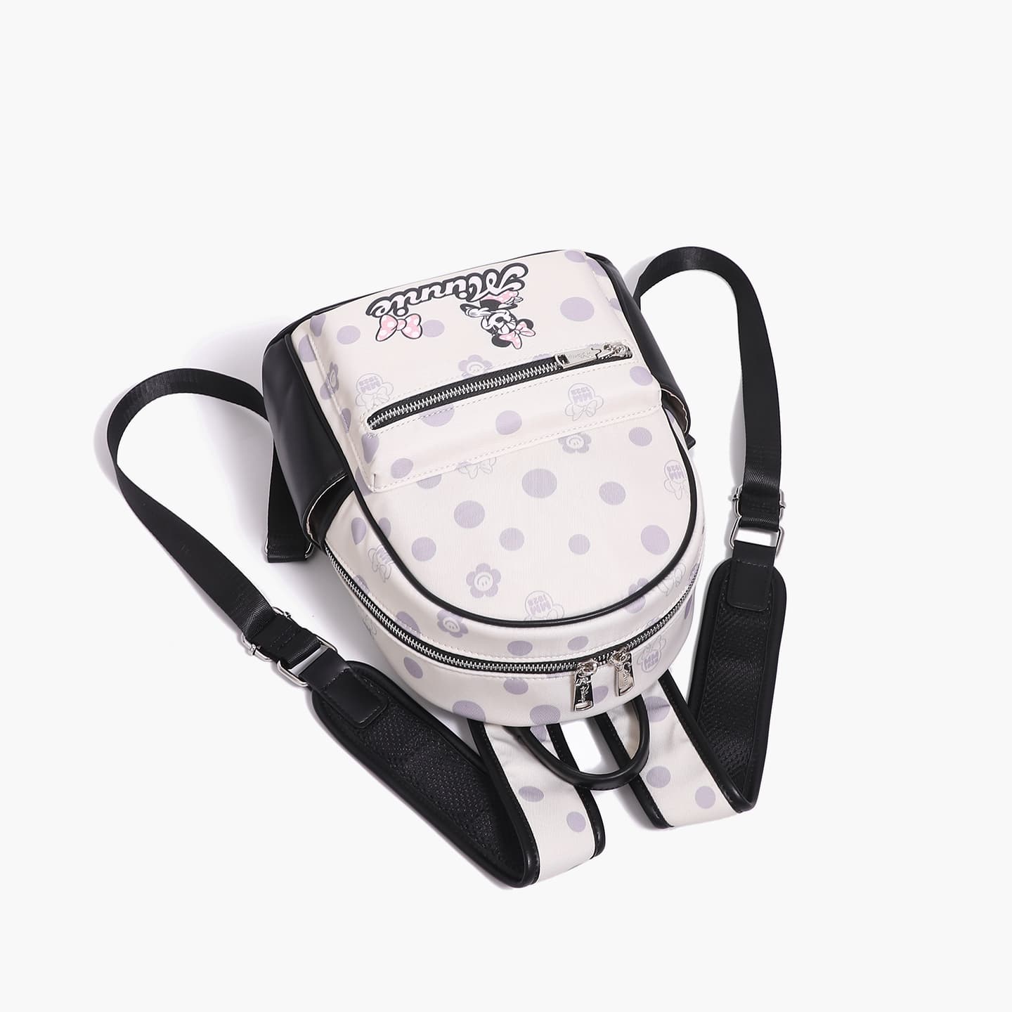 Рюкзак Disney Minnie Mouse Ткань Рюкзак Обычный (стандартный) Женские Экрю - изображение 6