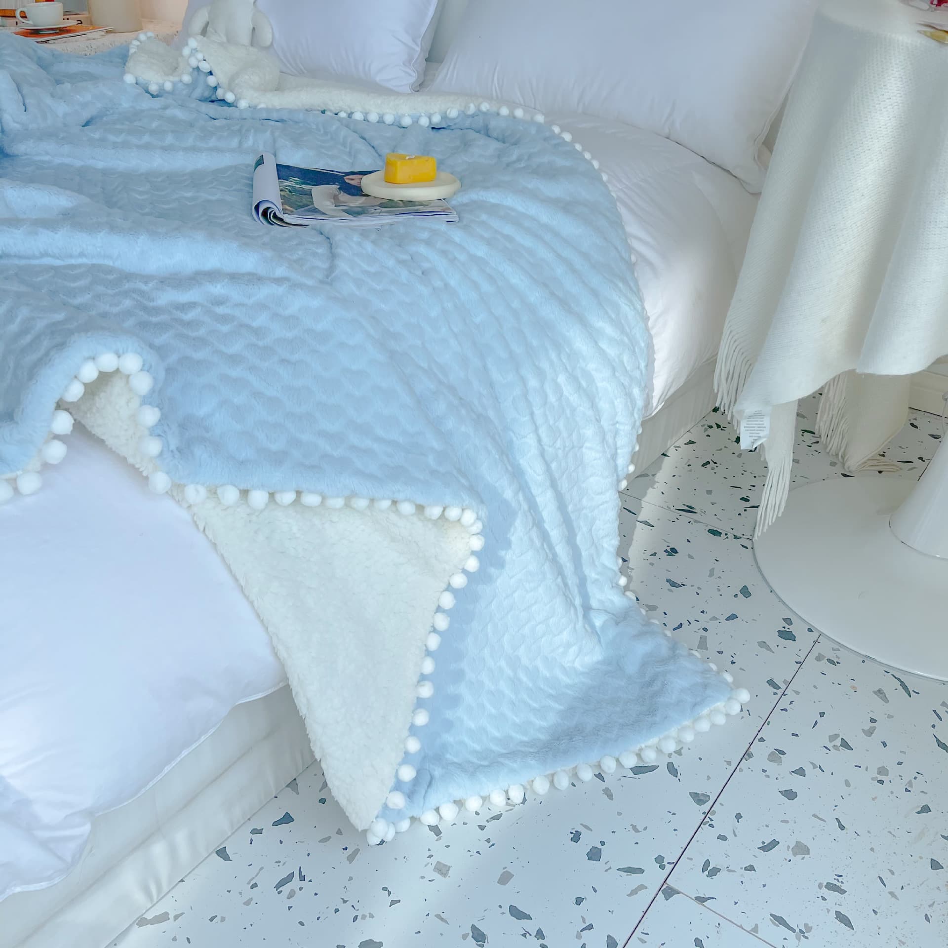CMLZIUA Коврики THROW Fleece Коврики - изображение 4