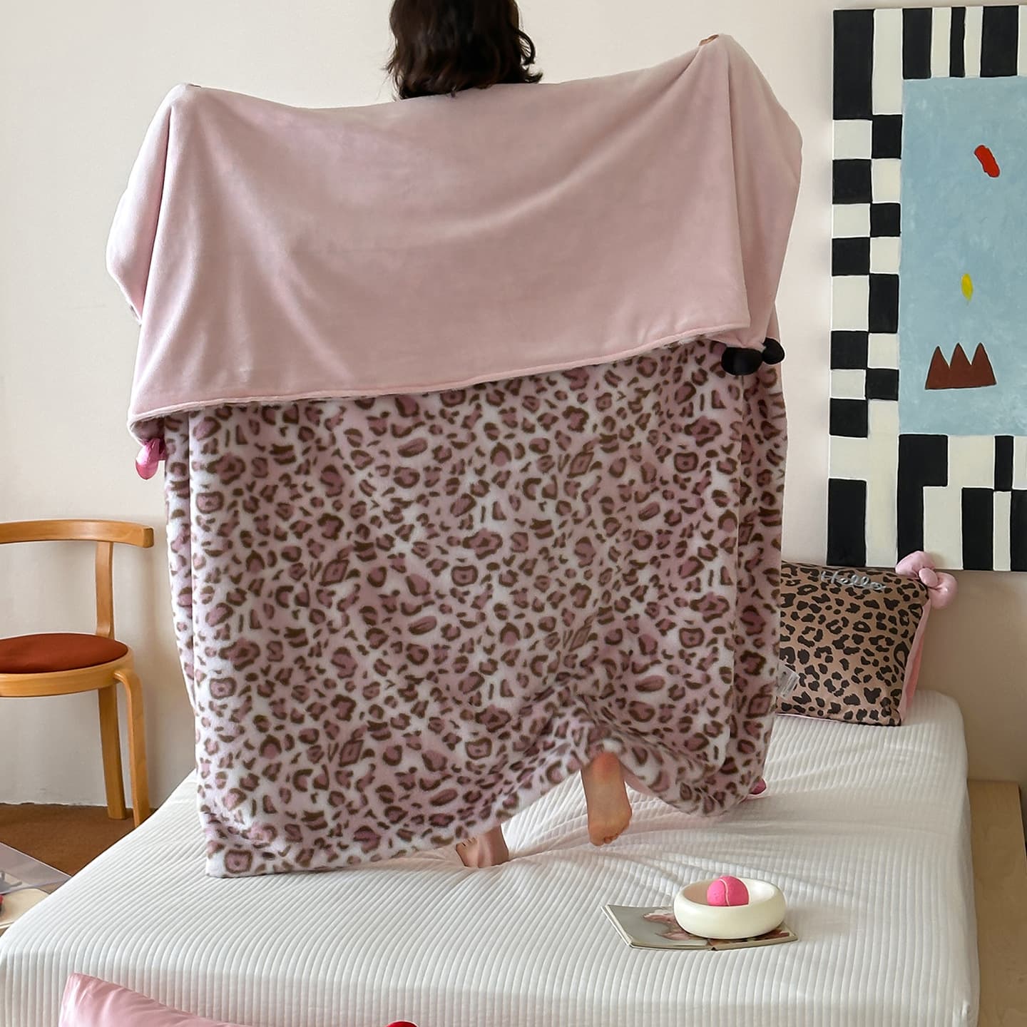 CMLZIUA Коврики THROW Fleece Коврики - изображение 2