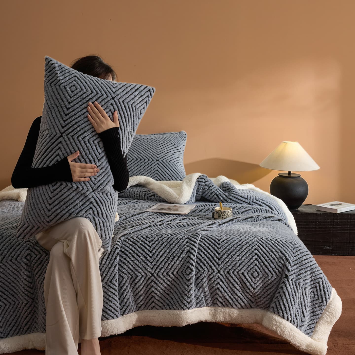 CMLZIUA Коврики THROW Fleece Коврики - изображение 3