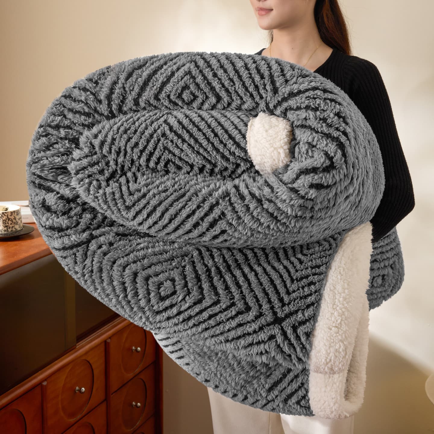 CMLZIUA Коврики THROW Fleece Коврики - изображение 5