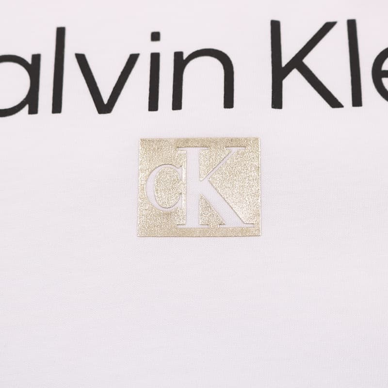 Футболка CALVIN KLEIN Рубашка с круглым вырезом мужская - изображение 12