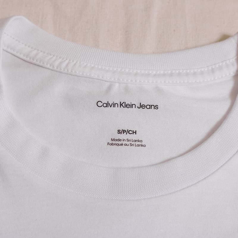 Футболка Calvin Klein Рубашки с коротким рукавом и круглым вырезом для мужчин - изображение 5