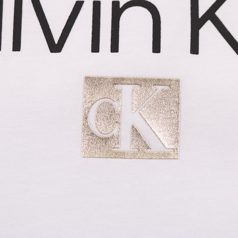 Футболка CALVIN KLEIN Рубашка с круглым вырезом мужская - изображение 13