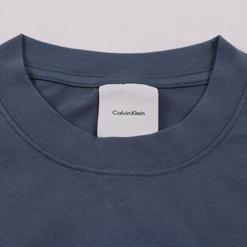 Футболка Calvin Klein Рубашки с коротким рукавом и круглым вырезом для мужчин - изображение 4
