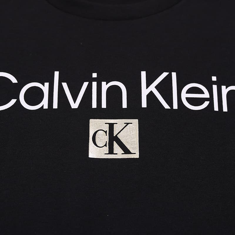 Футболка CALVIN KLEIN Рубашка с круглым вырезом мужская - изображение 5