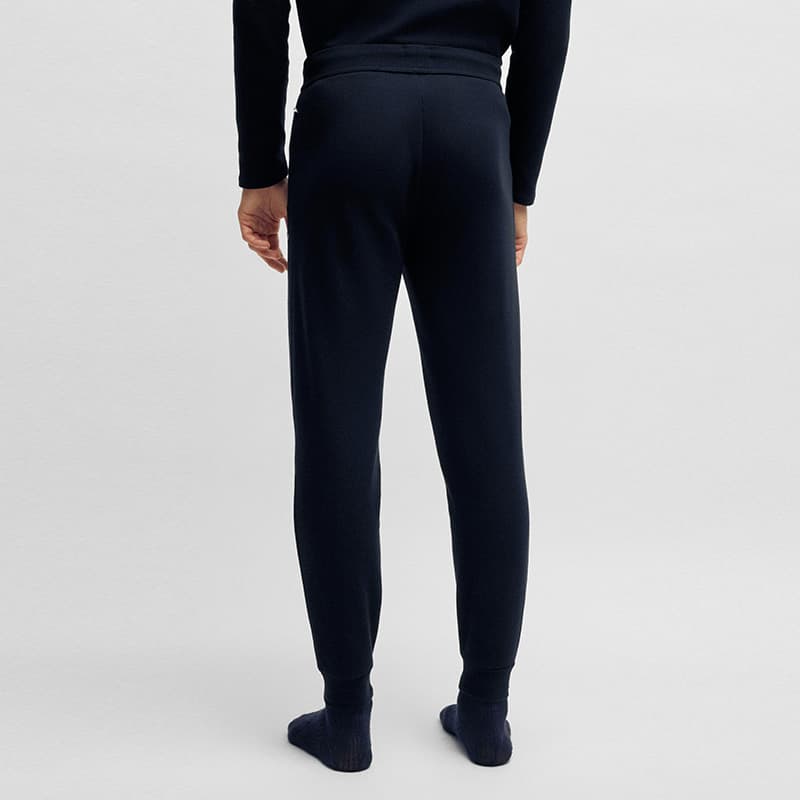 Штаны Hugo Boss Темно-синие Мужские Повседневные Штаны - изображение 3