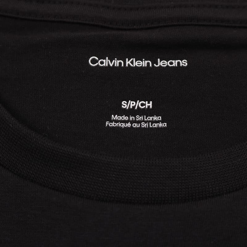 Футболка CALVIN KLEIN Рубашка с круглым вырезом мужская - изображение 4
