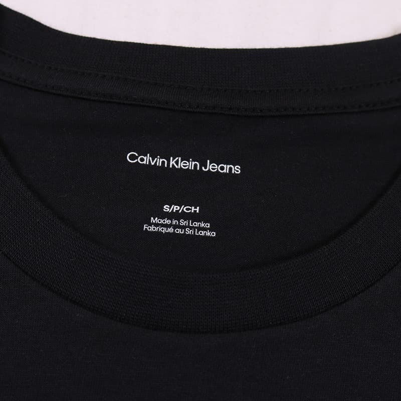 Футболка Calvin Klein Рубашки с коротким рукавом и круглым вырезом для мужчин - изображение 9