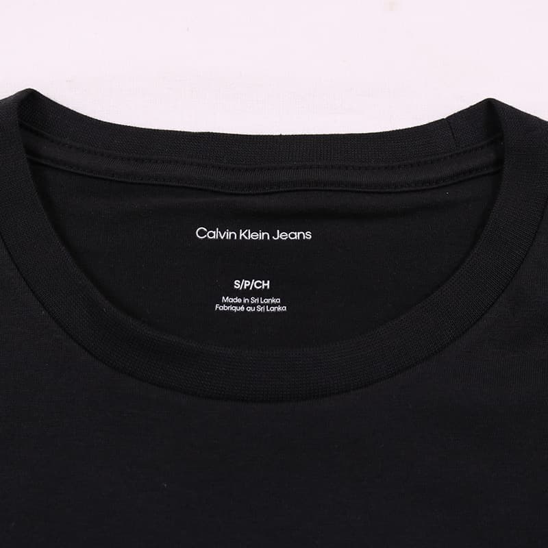 Футболка CALVIN KLEIN Рубашка с круглым вырезом мужская - изображение 3