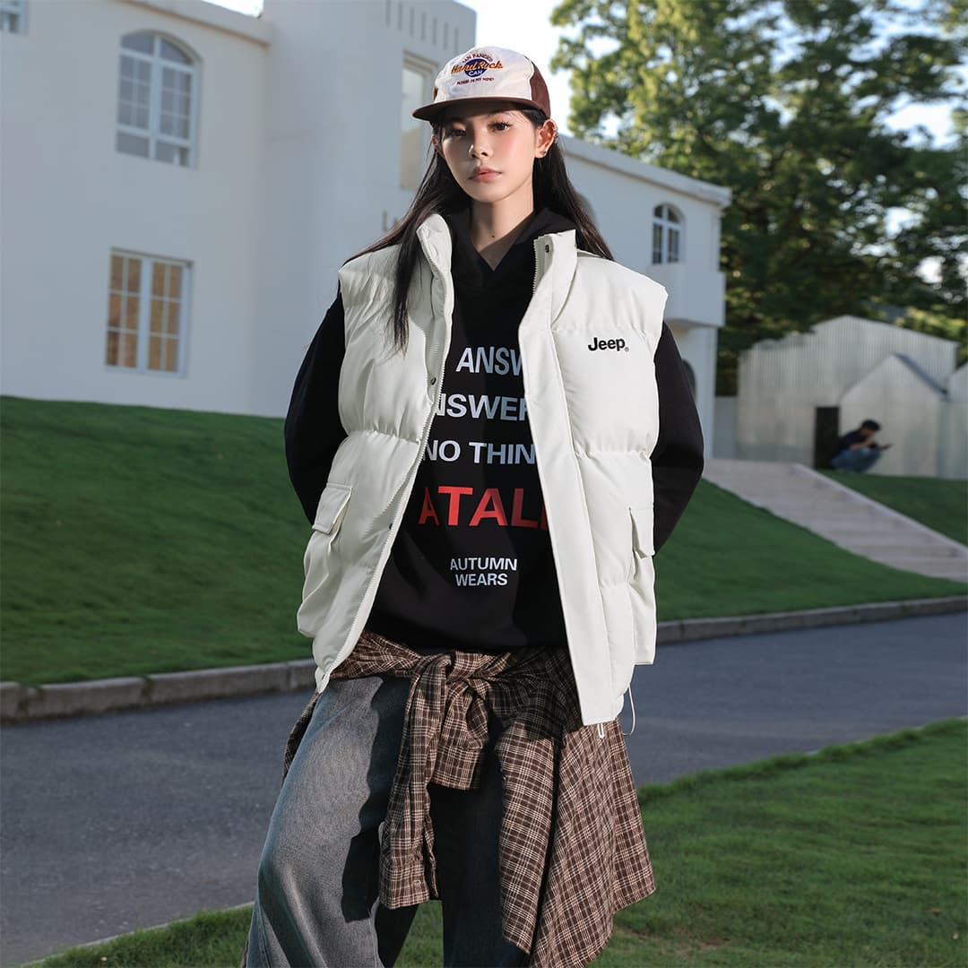 Жилет Jeep Fashion Sports Collection Хлопковый жилет Унисекс - изображение 3