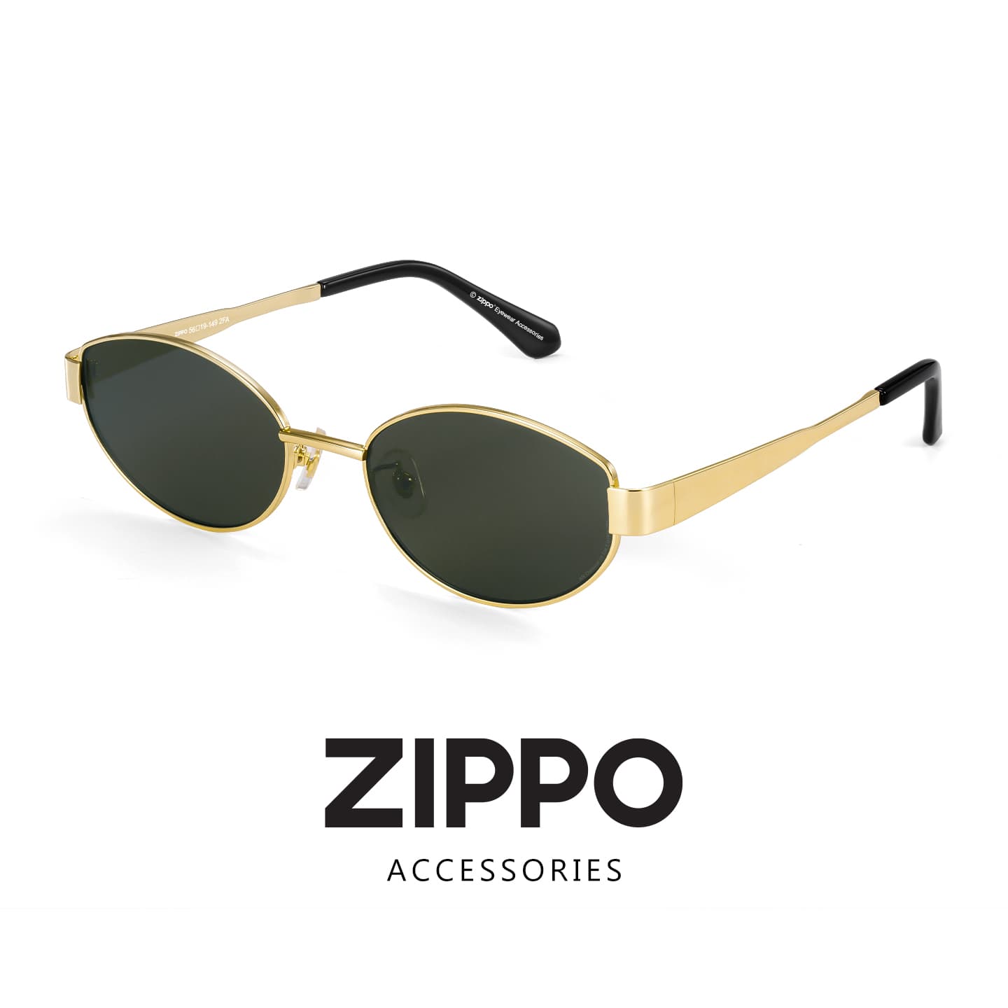 Солнцезащитные очки ZIPPO Мельхиор OVAL SUNGLASSES Унисекс - изображение 6