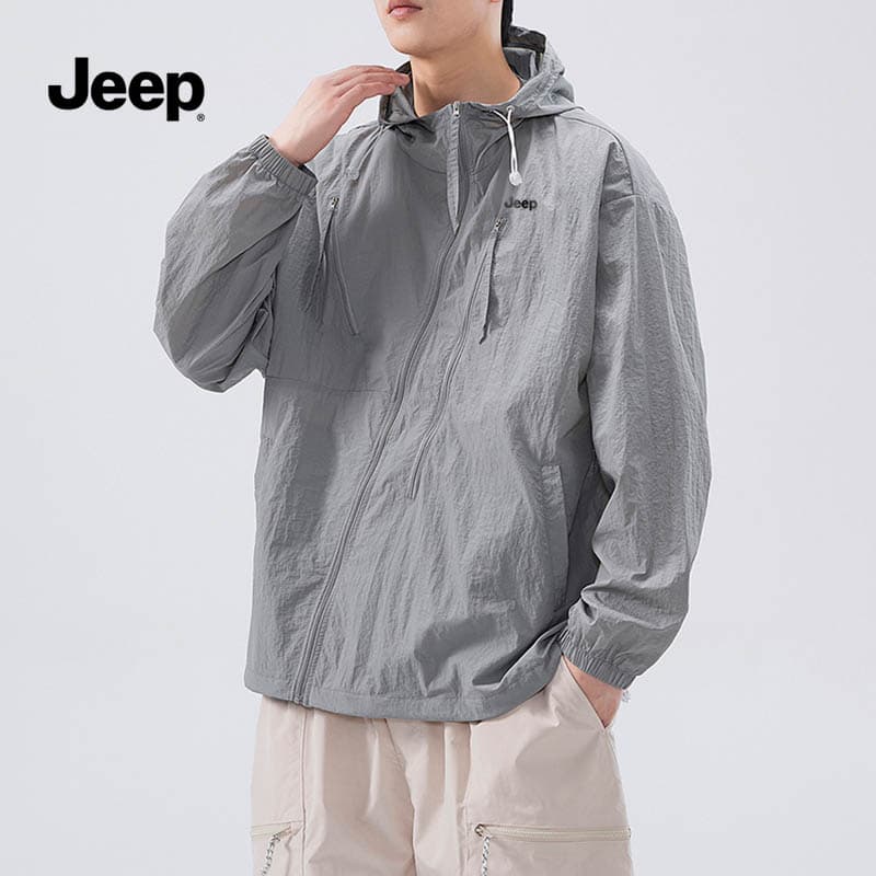 Легкая ветровка Jeep SS24 logo - изображение 3