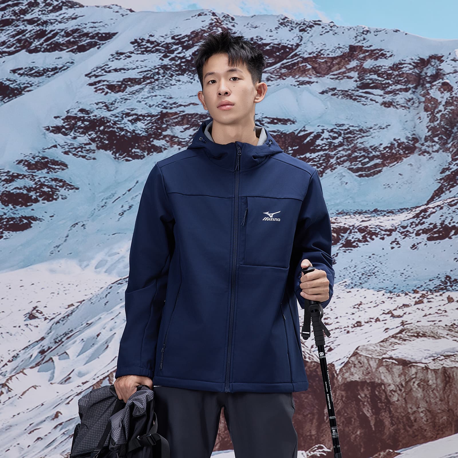 Демисезонная куртка Ветровка Mizuno унисекс - изображение 6