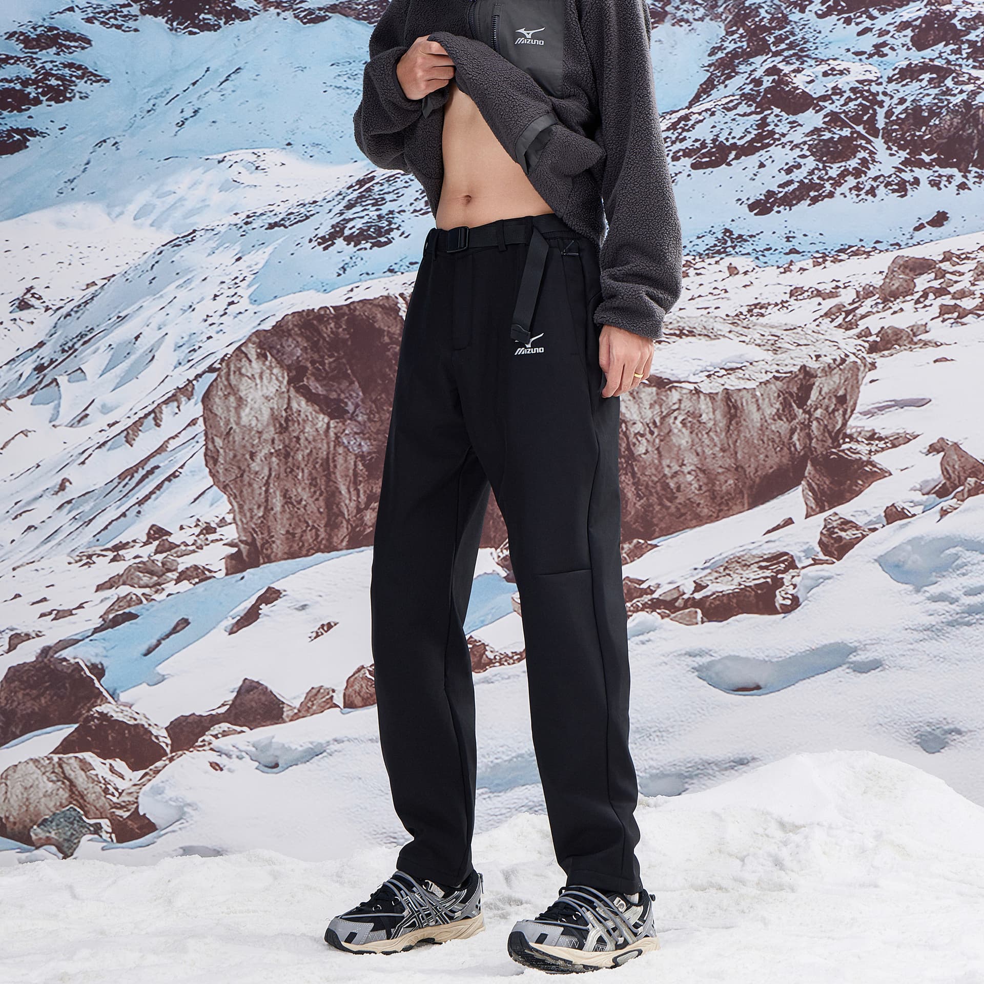 Штаны Mizuno Ветрозащитные штаны унисекс - изображение 4