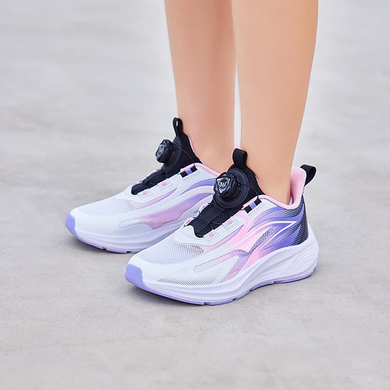 Кроссовки 361°KIDS Lightling 2,0 Противоскользящие Износостойкие Дышащие Амортизирующие и Легкие Беговые Кроссовки - изображение 6