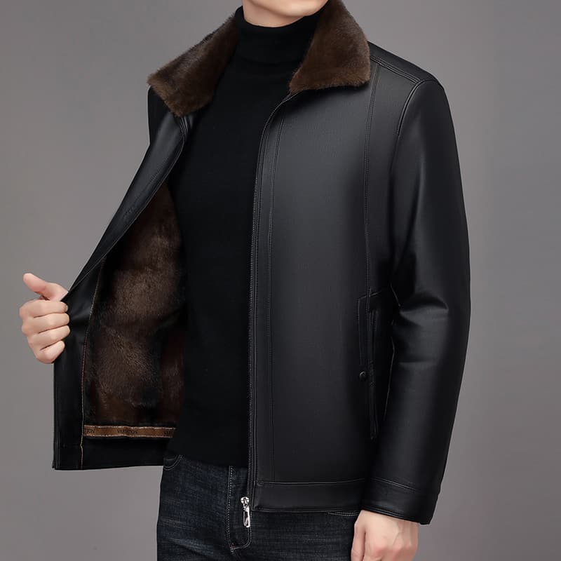 PIERRE CARDIN Кожа Куртка Унисекс - изображение 4
