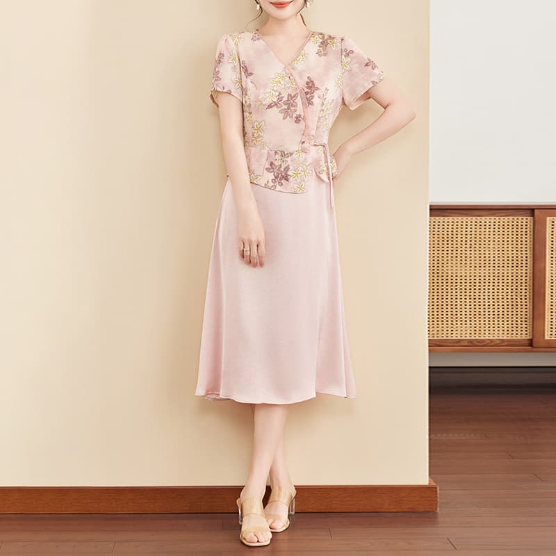 Платье PIERRE CARDIN Женские Короткие Платья с Короткими Рукавами - изображение 2