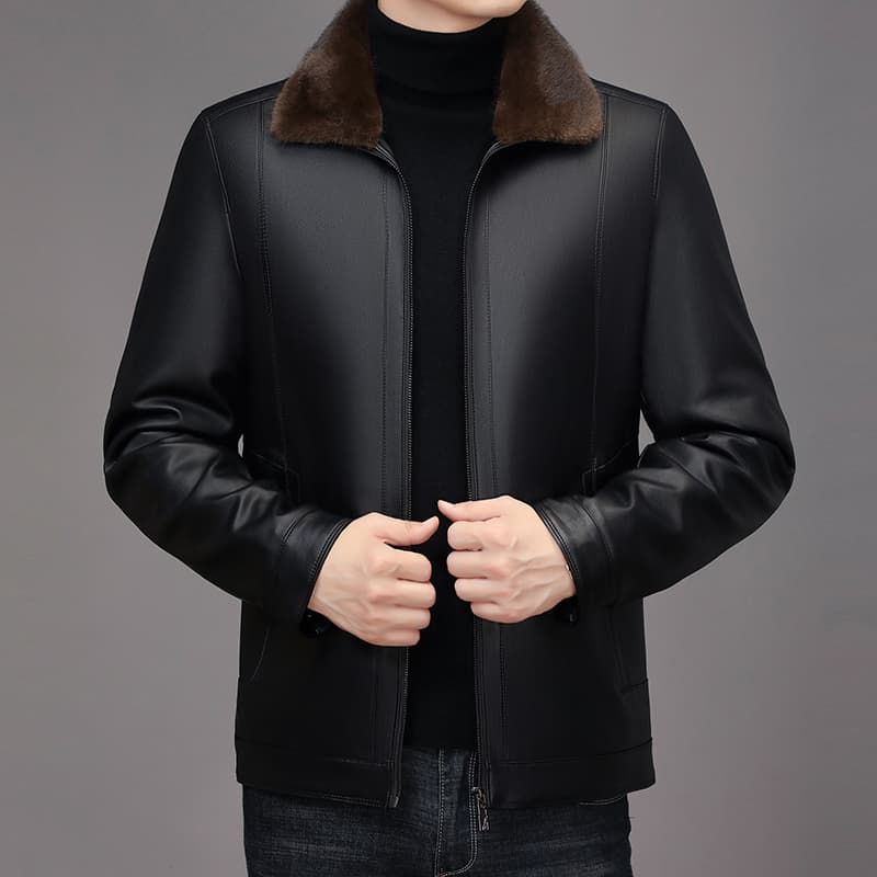 PIERRE CARDIN Кожа Куртка Унисекс - изображение 2
