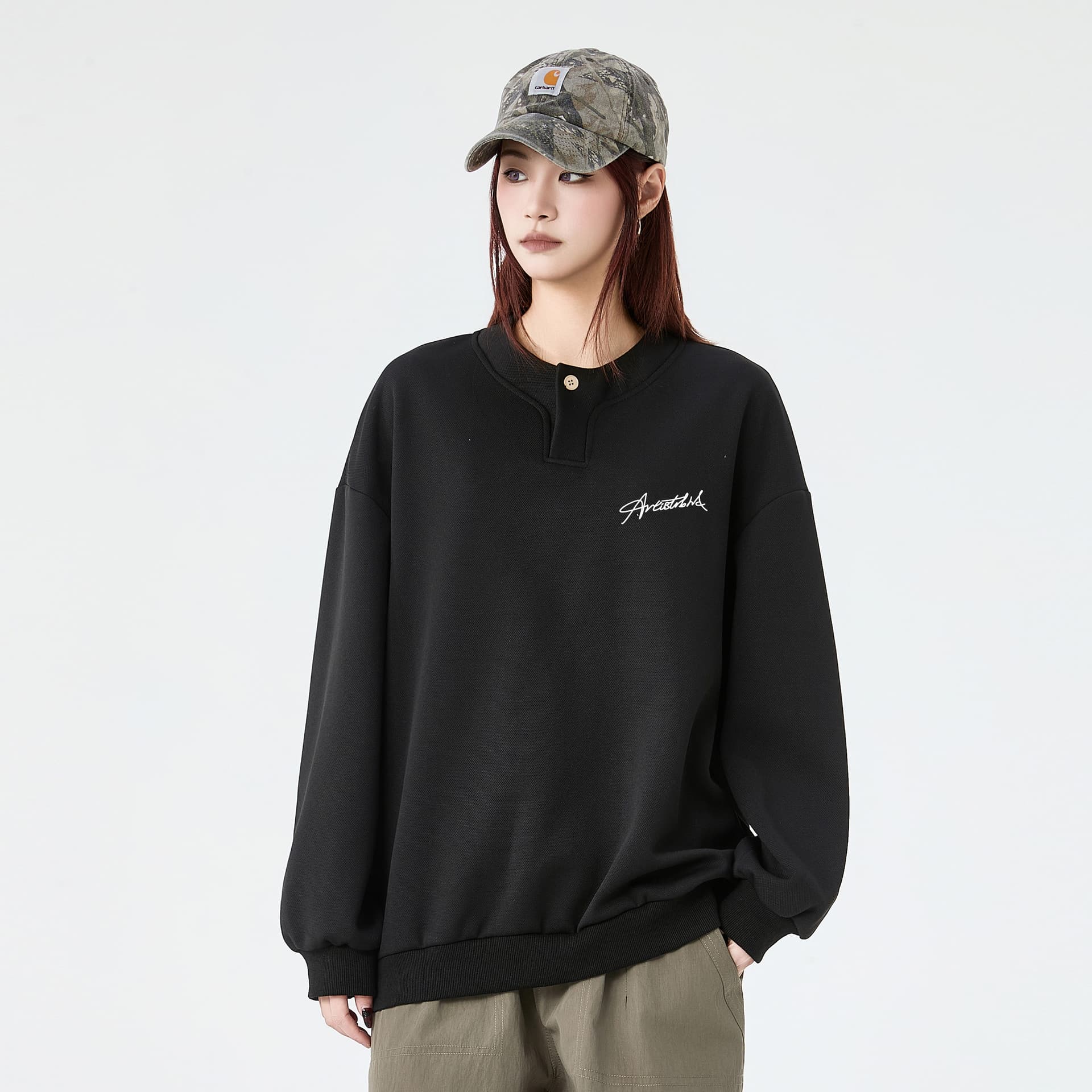 Кофта ROBINHOOD Vintage Patchwork Pullover Sweatshirt - изображение 3