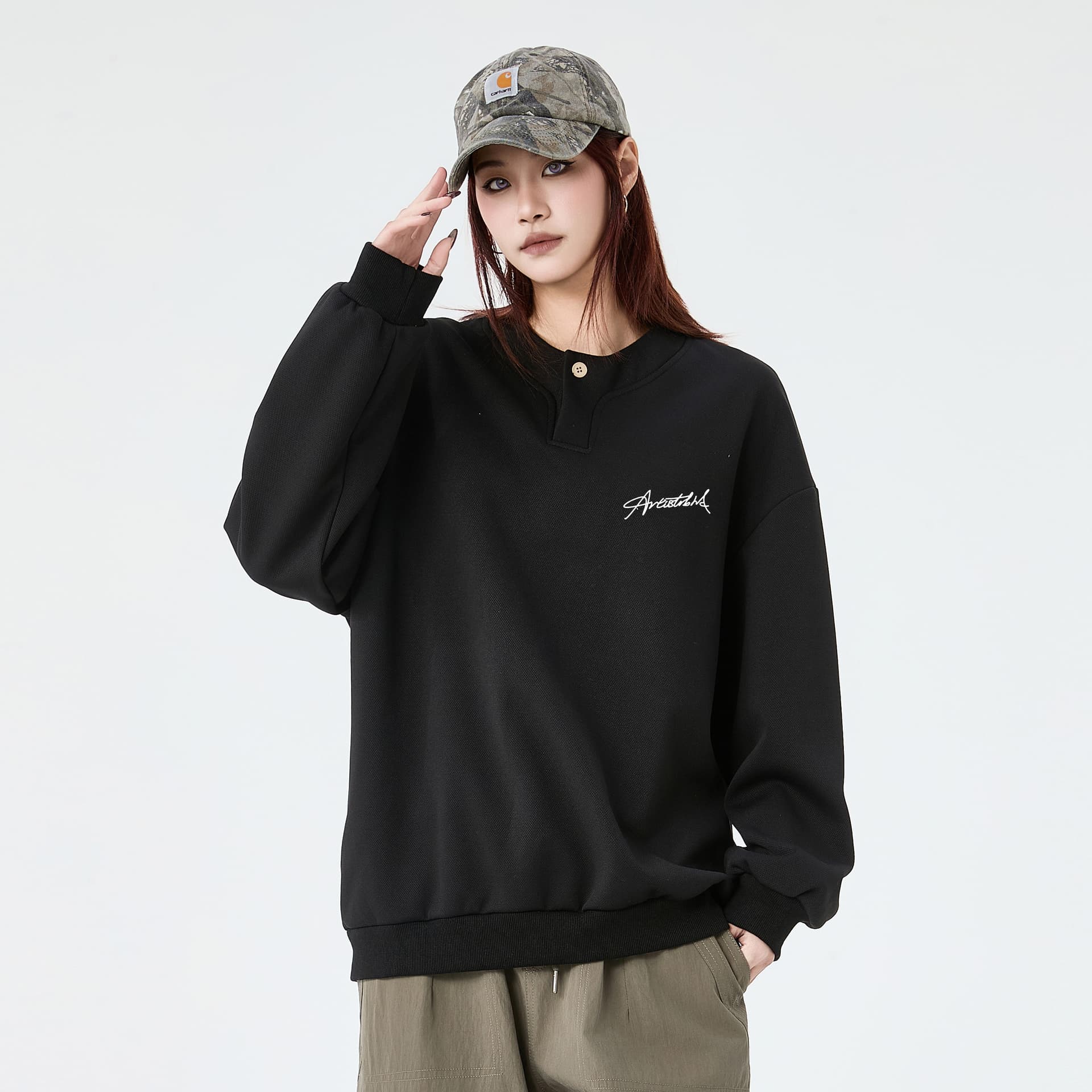 Кофта ROBINHOOD Vintage Patchwork Pullover Sweatshirt - изображение 4