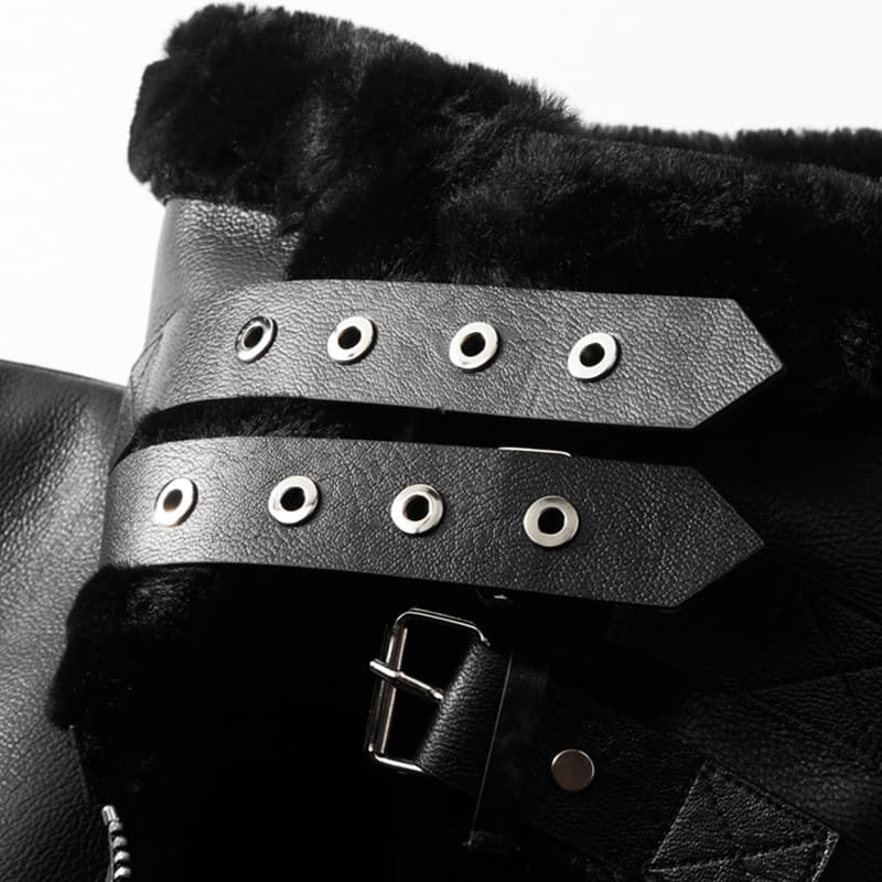 Кожаная куртки PIERRE CARDIN Утолщенный и с флисовой подкладкой однотонный модный повседневный базовый термический с длинными рукавами - изображение 4