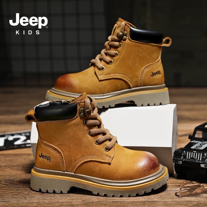 Jeep Коровья кожа Трендово и Универсальный Удобный Мягкий Верх Осенний и Зимний с Флисовой Подкладкой Модный - изображение 4
