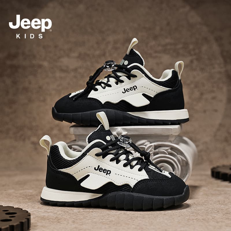 Кроссовки Jeep Анти-КИК Износостойкие Детские Обувь для повседневной жизни с низким верхом - изображение 5