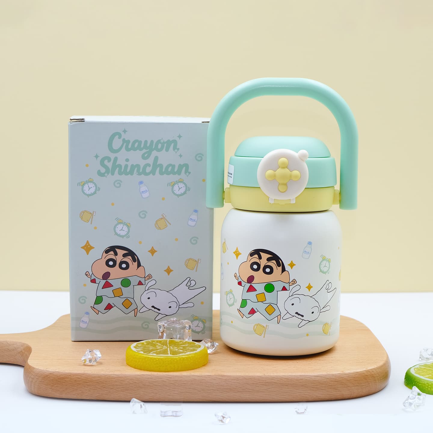 Crayon Shinchan Термокружка из нержавеющей стали 316L 350 мл - изображение 2