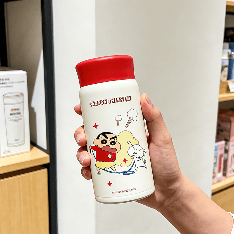 Crayon Shinchan MINI Pocket Подстаканник Компактный и Портативный 200 мл - изображение 2