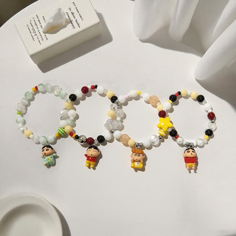 Limited Series Crayon Shinchan Crystal Bracelets Unisex Ограниченная серия Crayon Shinchan Кристальные браслеты унисекс - изображение 2