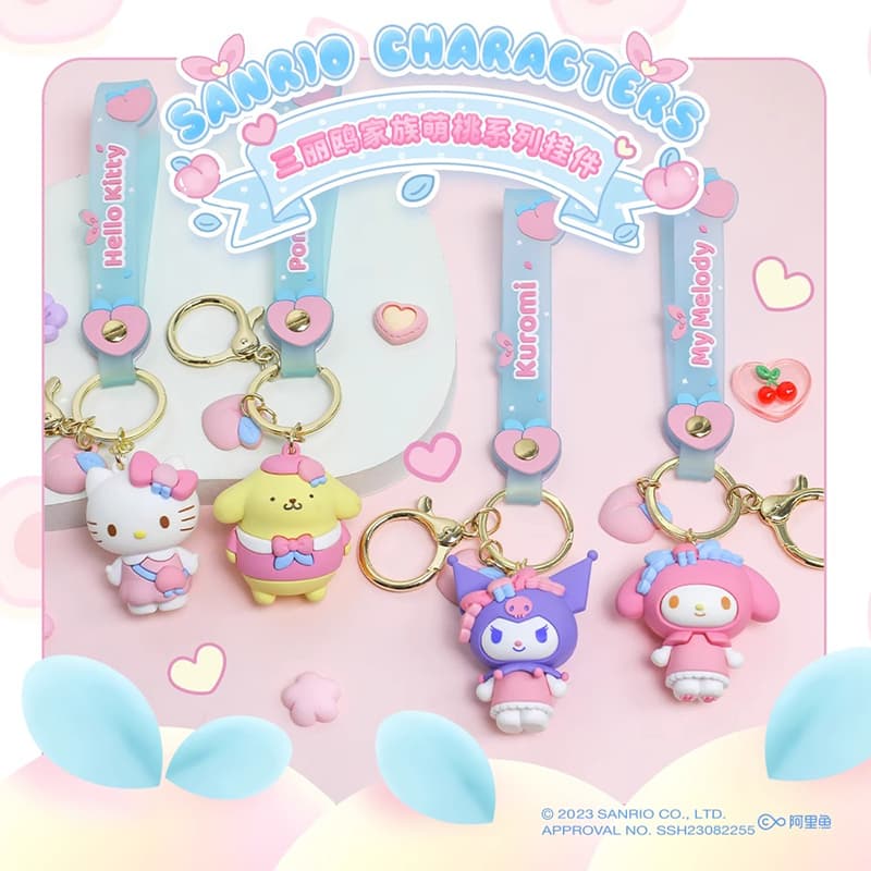 Кулон Sanrio Hello Kitty My Melody ПВХ Шармы Унисекс - изображение 6