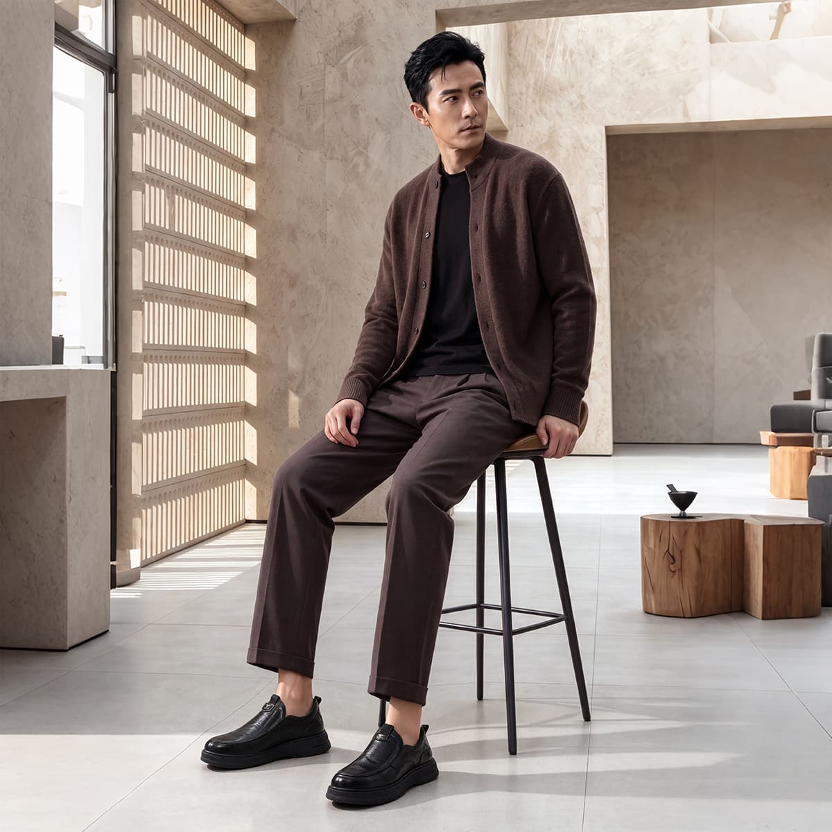 SEPTWOLVES Повседневные кожаные туфли Мужской - изображение 5