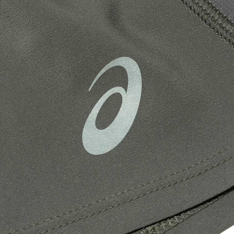 ASICS Серые Зеленые Шорты для Бега Мужские - изображение 4