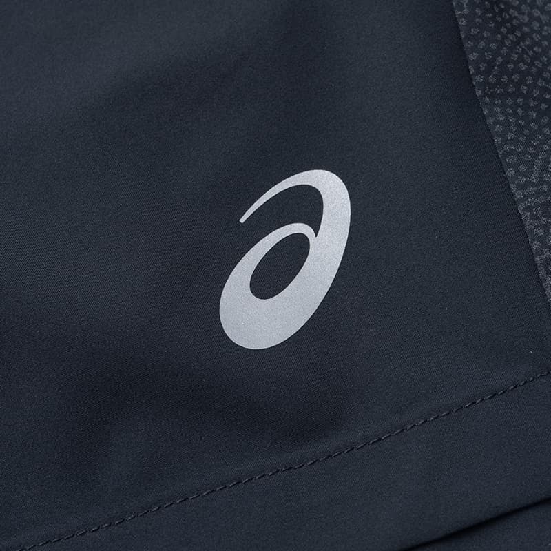 Тренировочные штаны Asics Мужские спортивные шорты черного цвета - изображение 4